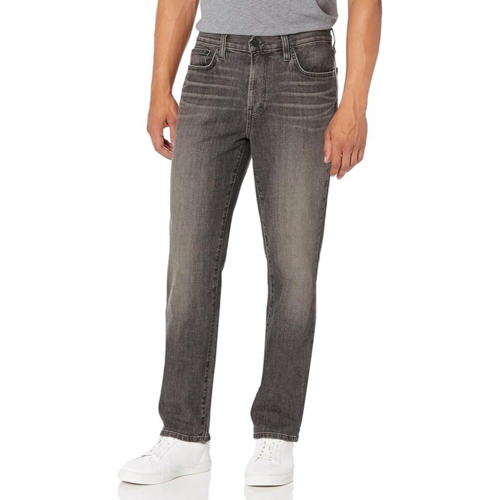 Outerknown S.E.A. Local Straight Fit Jeans Mens Washed Gray Black Rinse 5-Pocket